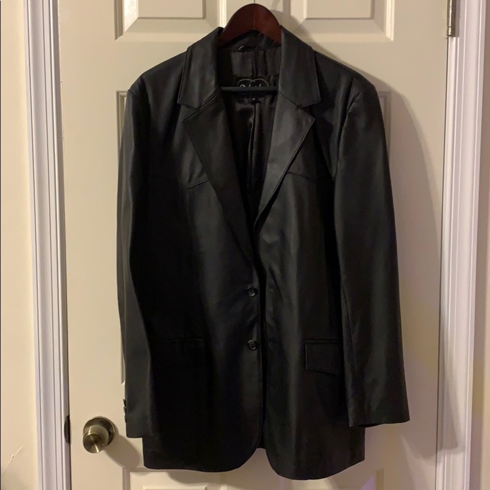 Oakridge Black Leather Jacket